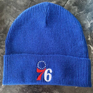 Philadelphia 76ers Sixers Corona Beer Blue Red Beanie OS Unisex Basketball